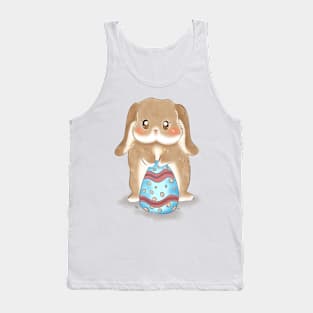 Standing Easter Bunny with the Egg Tank Top